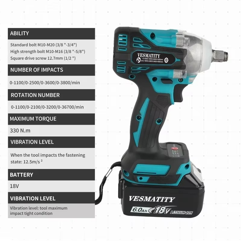 DTW300 Kunci Impact 330Nm Tors - Makita Drill Dtw300 ulasan dan harga