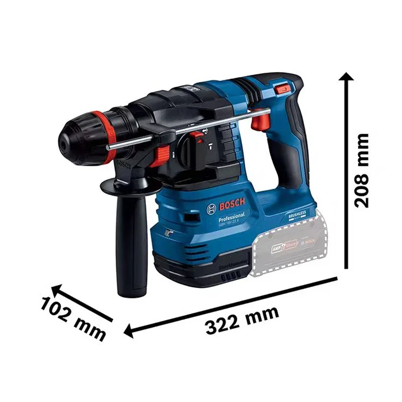 BOSCH GBH18V-22X 18V Palu Bor  - Power Tools Professional ulasan dan harga