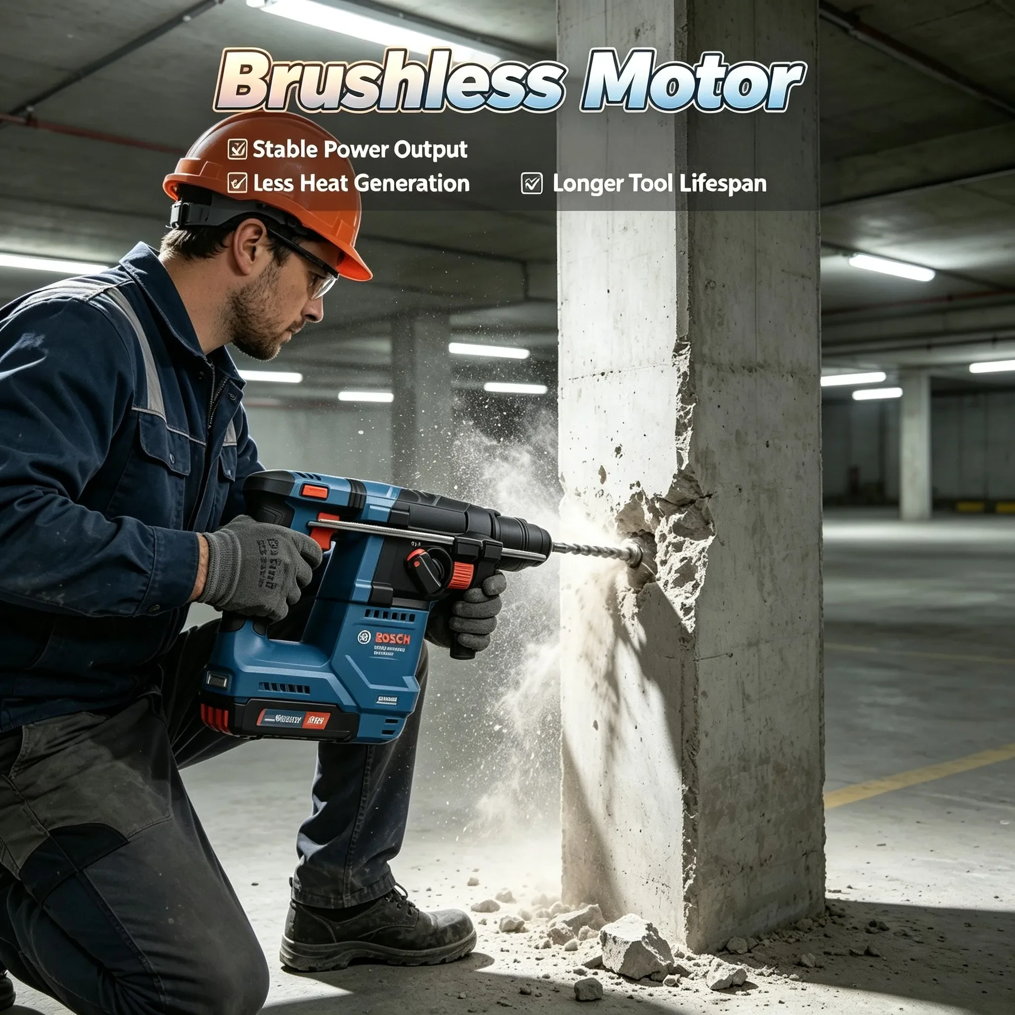 BOSCH GBH 18V-18 Palu Putar Ni - Power Tools Professional ulasan dan harga